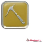 Final Fantasy XIV: Gatherer Pin Badge [Miner] (Reissue)