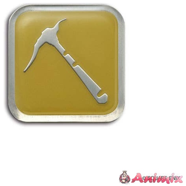 Final Fantasy XIV: Gatherer Pin Badge [Miner] (Reissue)