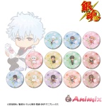 Gintama: Trading Botania Can Badge: 1Box (12pcs)