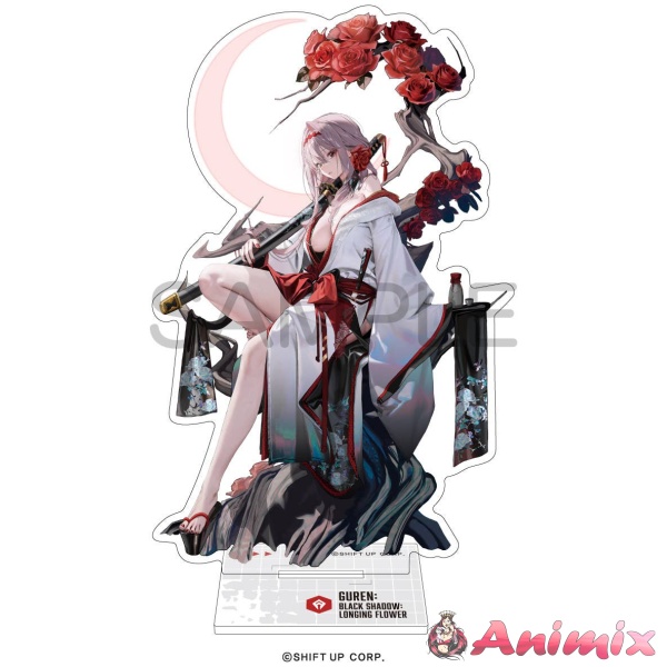 Goddess Of Victory: NIKKE: Acrylic Stand Guren: Black Shadow: Longing Flower