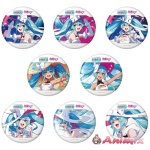 Hatsune Miku Gt Project: Racing Miku 2024Ver. Trading Big Can Badge 1Box 8Pcs