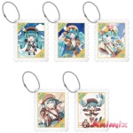 Hatsune Miku: Nendoroid 100th Anniversary Exhibition Trading Acrylic Keychains: 1Box (5pcs)