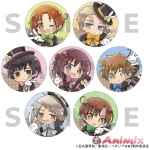 Hetalia World Stars: Trading Badges (Easter / Ver.A) 1Box 7Pcs