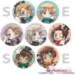 Hetalia World Stars: Trading Badges (Easter / Ver.B) 1Box 7Pcs