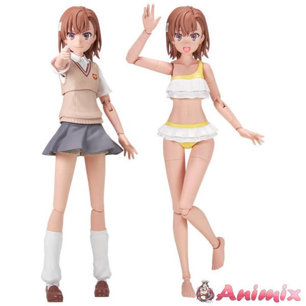 KADOKAWA PLASTIC MODEL SERIES A Certain Scientific Railgun Mikoto Misaka DX Ver.