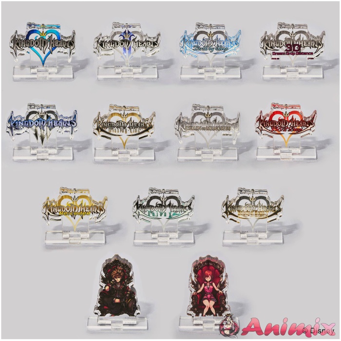 Kingdom Hearts: Logo Acrylic Stand Collection 1Box 13pcs Kingdom Hearts: Logo Acrylic Stand Collection 1Box 13pcs