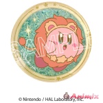 Kirby Of The Stars: Kirby Horoscope Collection Sparkly Glass Magnet E Leo