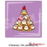 Kirby Play With Waddle Dee Glass Magnet C Combine The Power