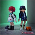Link Travelers Mobile Suit Gundam GQuuuuuuX no Sekai Machu & Nyaan Set