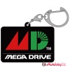 Mega Drive Logo Rubber Keychain