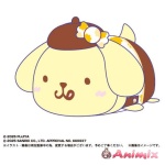 Milky X Sanrio Characters: Sr-138 Potekoro Mascot Msize E: Pompompurin
