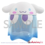 PacMan x Sanrio Characters Chibi Collect Figure Deluxe Ghost Cinnamoroll Clear Color ver.