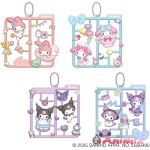 Plat Collection Sanrio Characters My Melody / Kuromi Mix: 1Box (4pcs)
