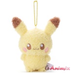 Poke Peace Plush with Ball Chain Pikachu