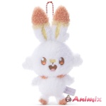 Poke Peace Plush with Ball Chain Scorbunny