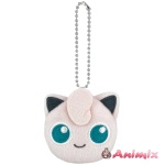 Pokemon face plush toy with ball chain vol.3 Jigglypuff A