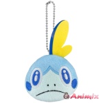 Pokemon face plush toy with ball chain vol.3 Sobble D