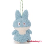 Pokepiece Plush Toy Ball Chain Mascot Munchlax