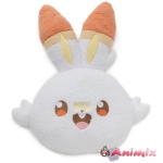 Pokepiece Stuffed Toy Face cushion Scorbunny