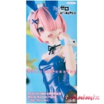 Re:Zero Starting Life in Another World BiCute Bunnies Figure Ram Blue Ver.