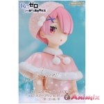 Re:Zero Starting Life in Another World Noodle Stopper Figure Ram Snow Princess Pearl Ver.