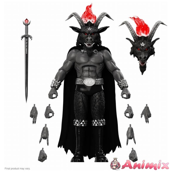SLAYER/ Minotaur Ultimate 7 inch Action Figure Black Magic ver.