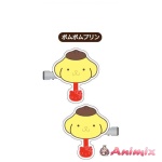 Sanrio Characters Chocolate Hair Clip 04 Pompompurin