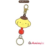 Sanrio Characters Chocolate Rubber Key Reel 04 Pompompurin