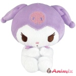 Sanrio Characters Waiting Plush Toy B Kuromi