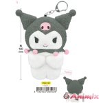 Sanrio Gyutto-Nui Keychain Kuromi