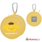 Sanrio: Mofumofu Round Mini Pouch / Pompompurin