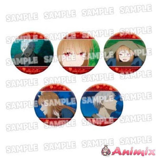Spice And Wolf: Merchant Meets The Wise Wolf: Can Badge Collection: 1Box (5pcs)