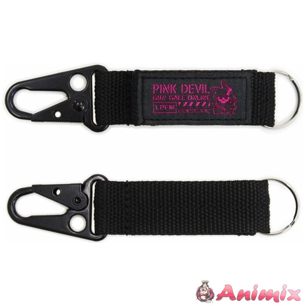 Sword Art Online Alternative Gun Gale Online II: Pink Devil Military Keychain