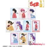 TV Anime Ranma 1/2: Newly Drawn Trading Acrylic Stand 1Box 10Pcs Seasonal Steps Ver.