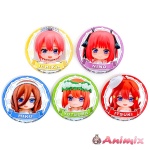 The Quintessential Quintuplets Nendoroid Plus Collectible Pinback Button: 1Box (5pcs)