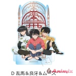 Tv Anime Ranma 1/2: Big Acrylic Stand D (Ranma & Ryoga & Mousse)