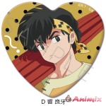 Tv Anime Ranma 1/2: Heart-Shaped Can Badge D (Ryoga Hibiki)
