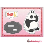 Tv Anime Ranma 1/2: Petanko Acrylic Figure Vol.1 Genma (Panda)