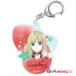 Wonder Egg Priority: Wet Color Series Acrylic Keychain Rika Kawai