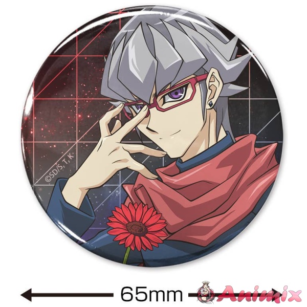 Yu-Gi-Oh! Arc-V: Newly Illustrated Reiji Akaba 65Mm Can Badge: Single Flickering Ver.