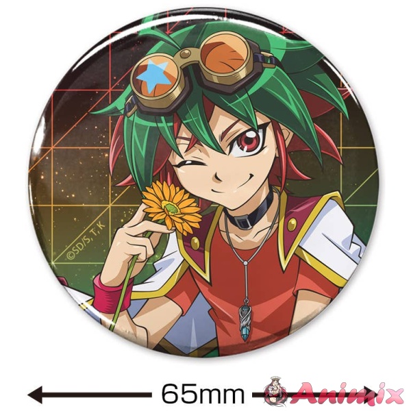 Yu-Gi-Oh! Arc-V: Newly Illustrated Yuya Sakaki 65Mm Can Badge Single Flickering Ver.