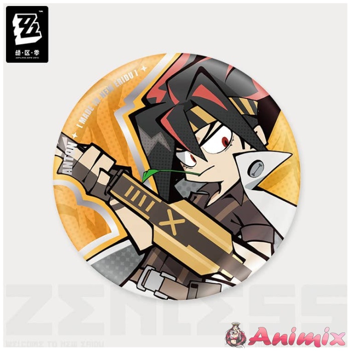 Zenless Zone Zero: Eridu Series Belobog Heavy Industries Deformed Can Badge Ando