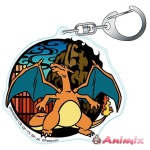 Pokemon Kirie Series Acrylic Key Chain Charizard (Reissue)