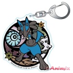 Pokemon Kirie Series Acrylic Keychain Lucario (Reissue)