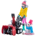 1/20 PLAMAX MF-62: minimum factory Minori with Honda Small Snow Plow HSS1170n (JX) (Rerelease)