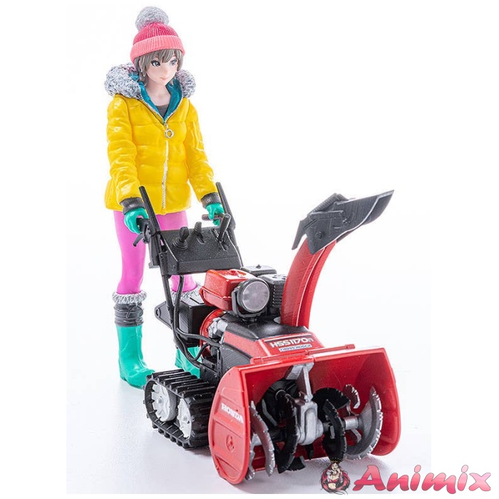 1/20 PLAMAX MF-62: minimum factory Minori with Honda Small Snow Plow HSS1170n (JX) (Rerelease) - Image 4