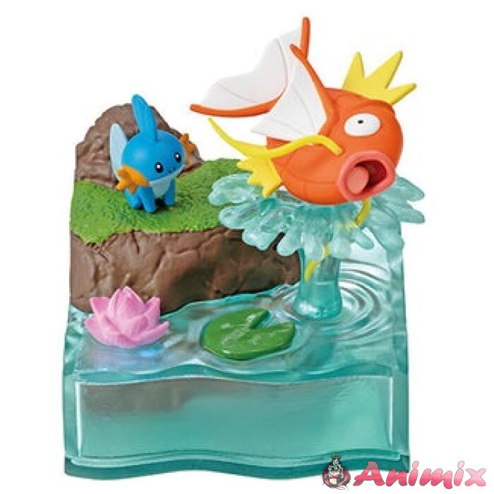 2036362737_large Re-Ment Pokémon World 2 Mudkip and Magikarp - Image 1
