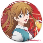 Evangelion: Original Illustration Of Asuka Shikinami Langley 65Mm Can Badge