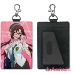 Evangelion: Original Illustration Of Mari Illustrious Makinami Pass Case (With Clip) Uniform Ver.