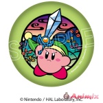 Kirby Of The Stars: Paper Cutout Series Washi-Style Can Badge G Sword